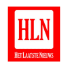 Logo van Het Laatste Nieuws rood met wit