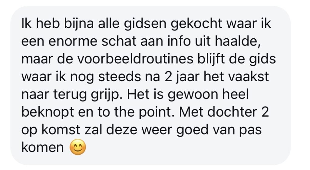 review voorbeeldroutinegids