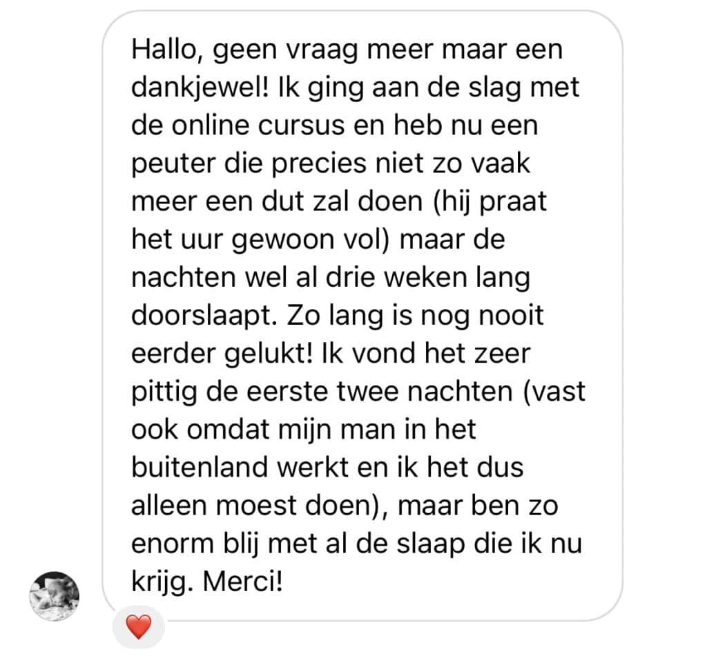 Slaapgids peuters