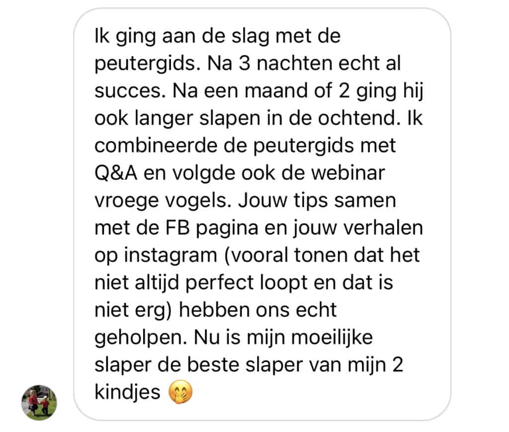 Slaapgids peuters